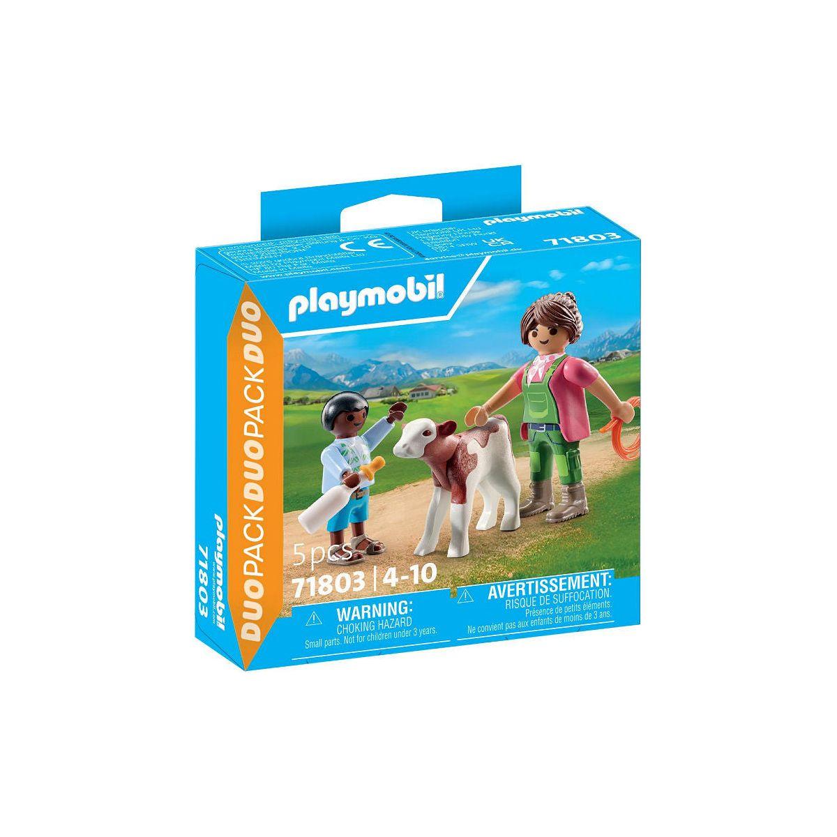 Playmobil DuoPacks Boer met kalf