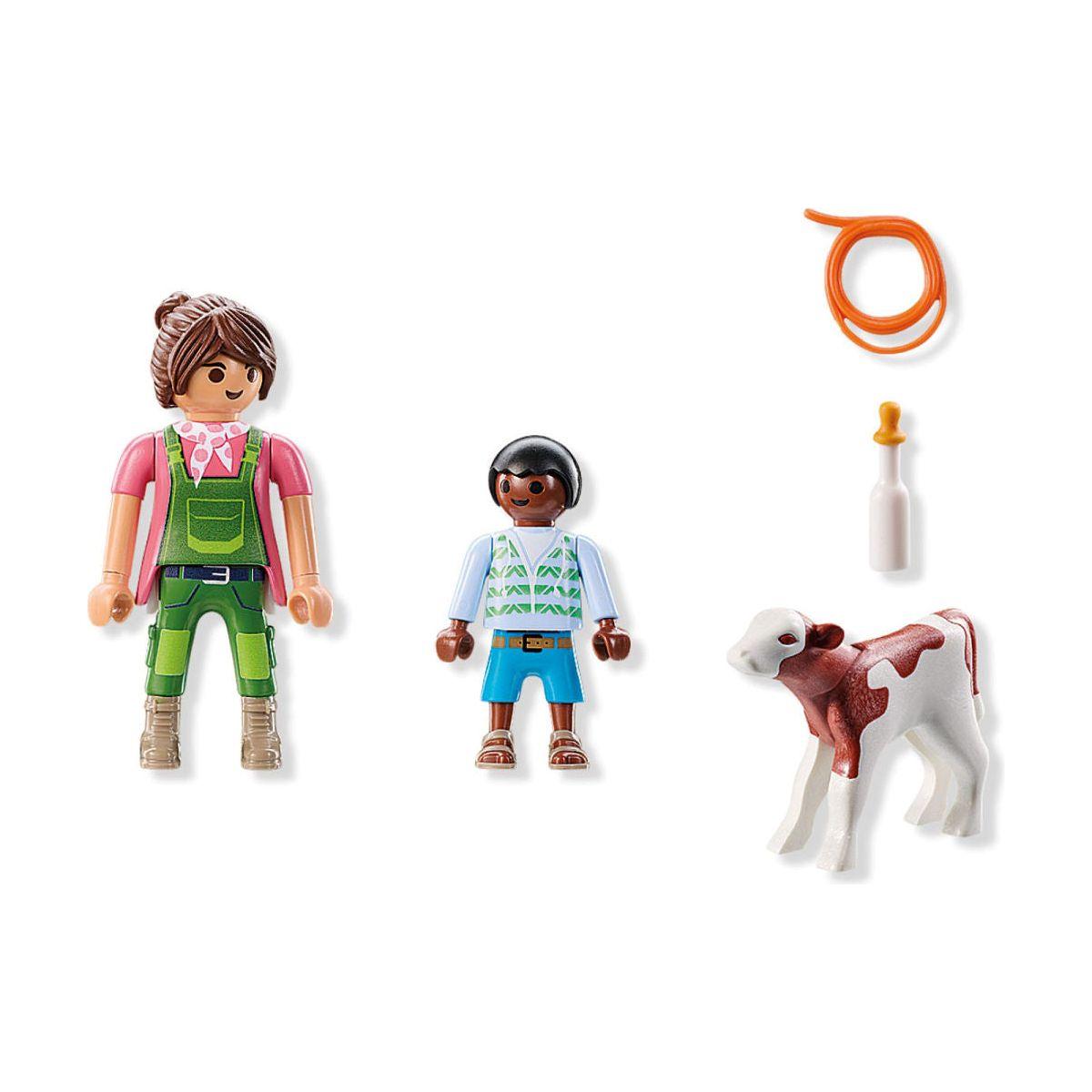 Playmobil DuoPacks Boer met kalf