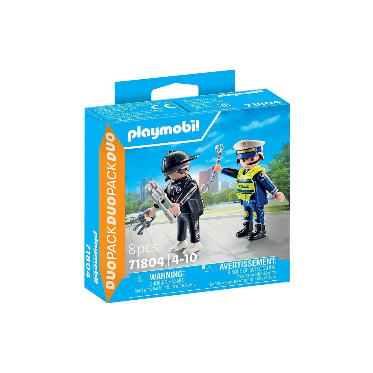Playmobil DuoPacks Politieman en inbreker
