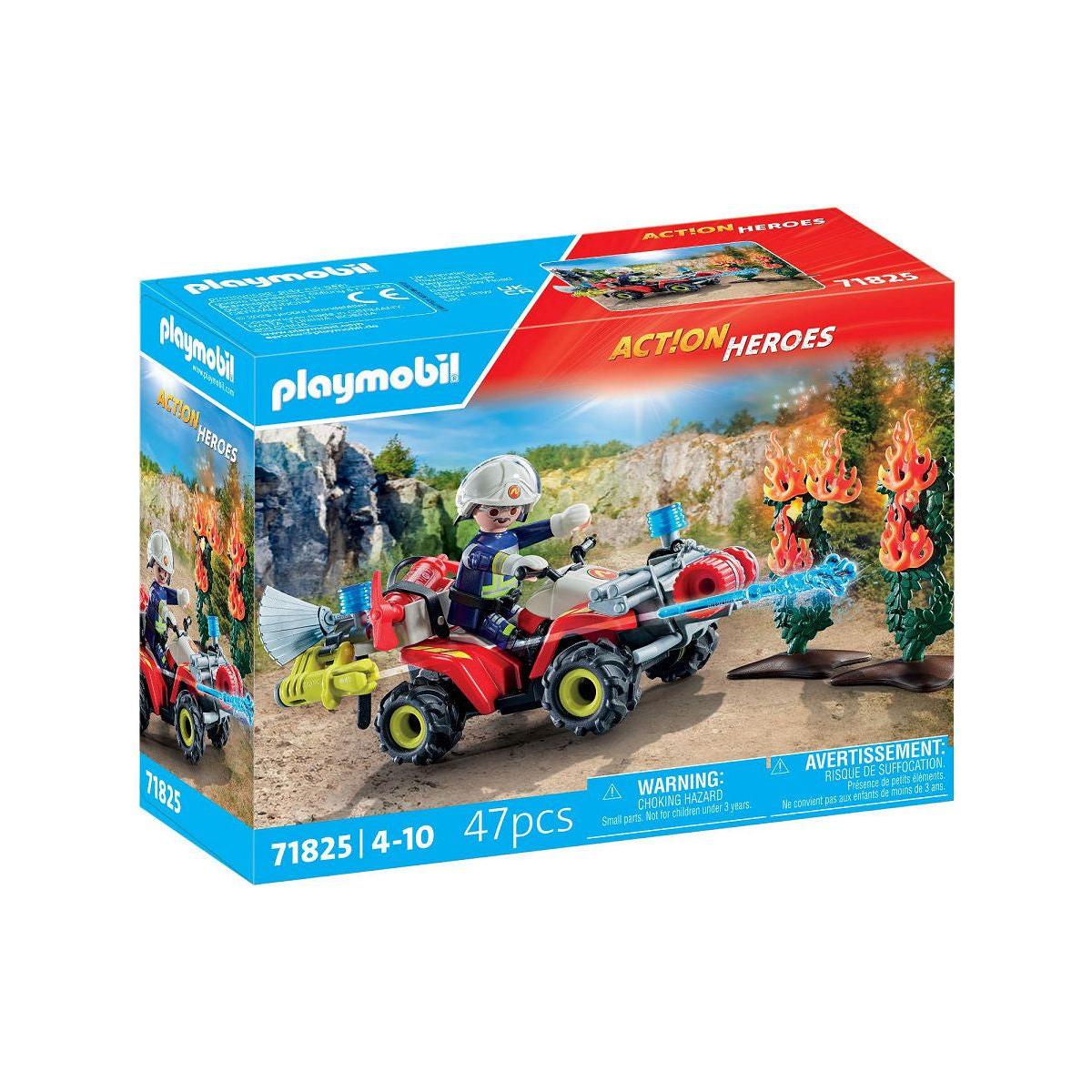Playmobil Action Heroes Brandweer Quad