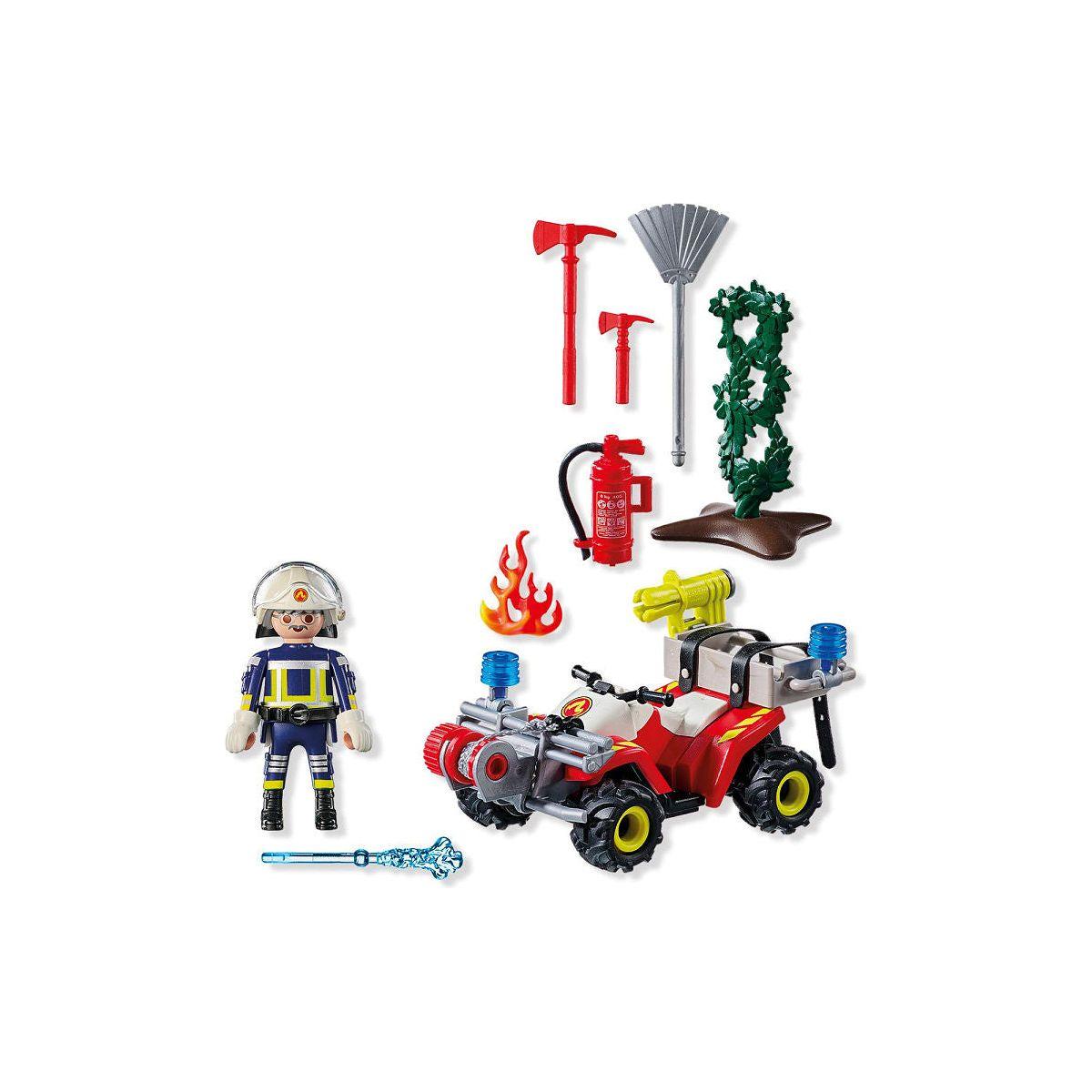 Playmobil Action Heroes Brandweer Quad