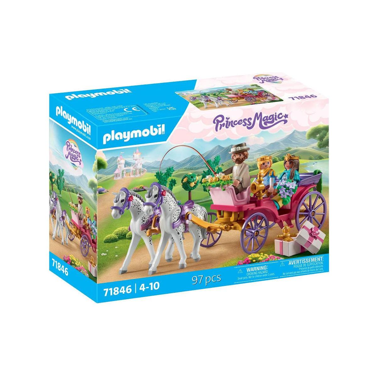 Playmobil Princess Koetsrit met prins en prinses