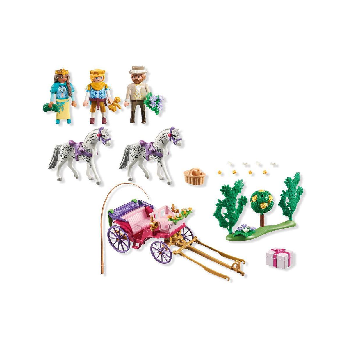 Playmobil Princess Koetsrit met prins en prinses