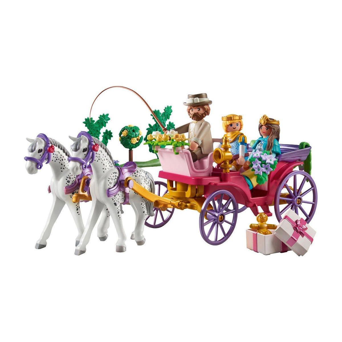 Playmobil Princess Koetsrit met prins en prinses