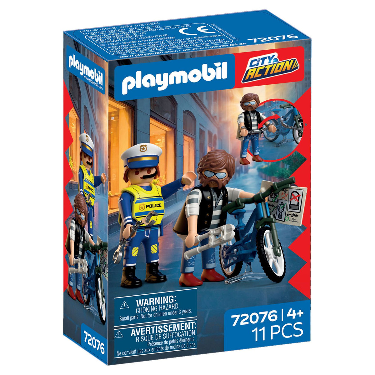 Playmobil City Action Fietsendiefstal