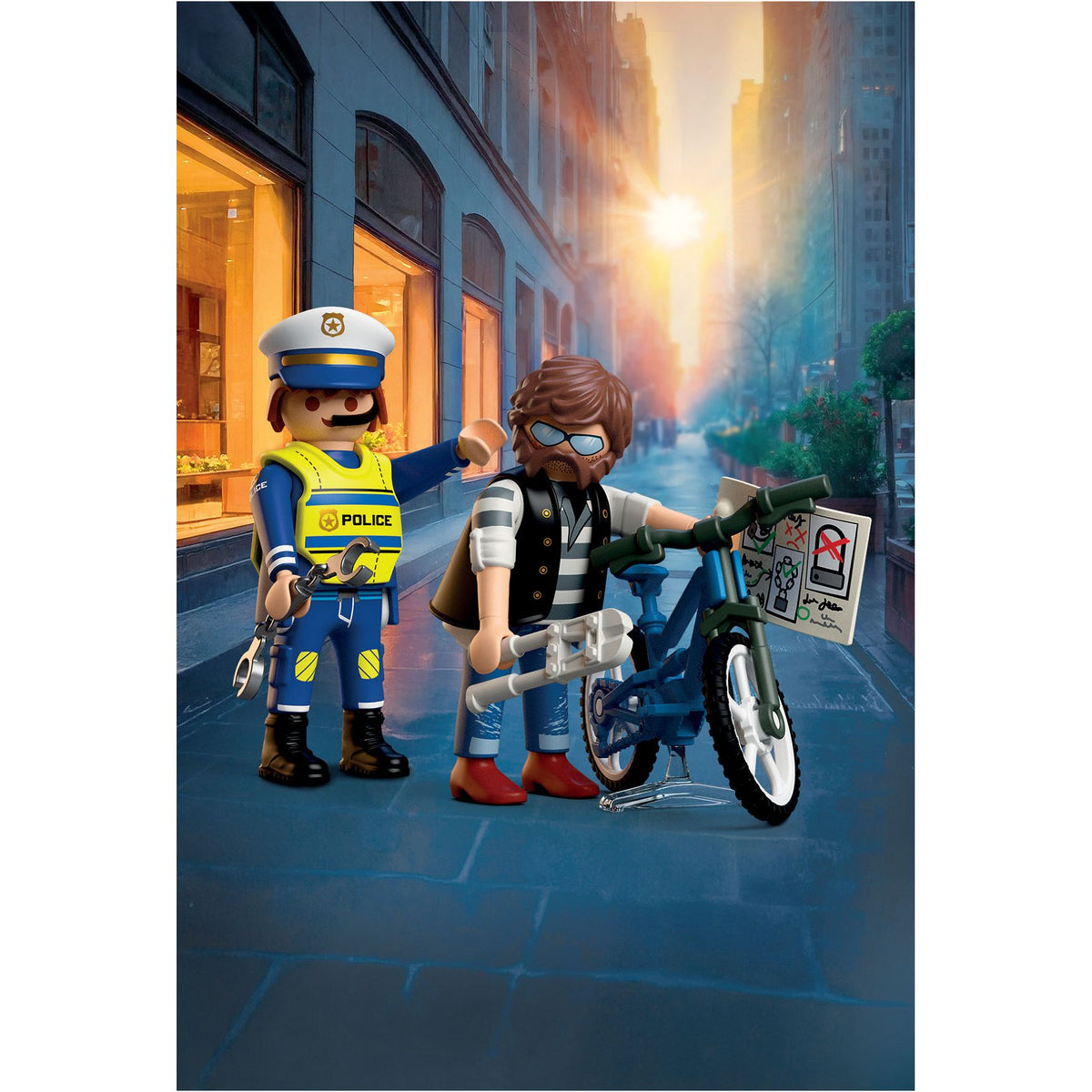 Playmobil City Action Fietsendiefstal