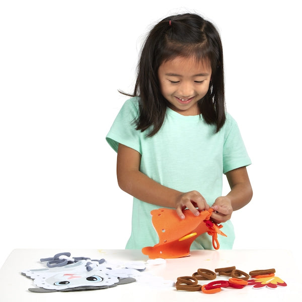 Loop It! DIY handpoppen boerderij, Melissa & Doug