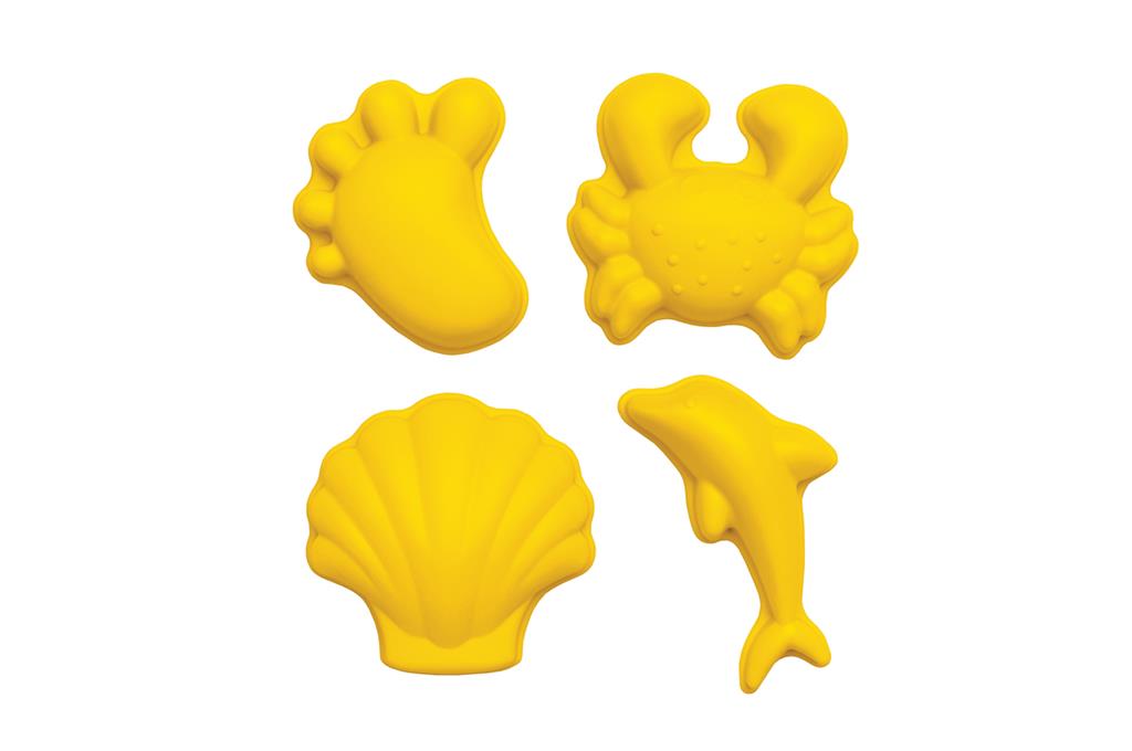 Zandvormpjes - Pastel Geel, Scrunch