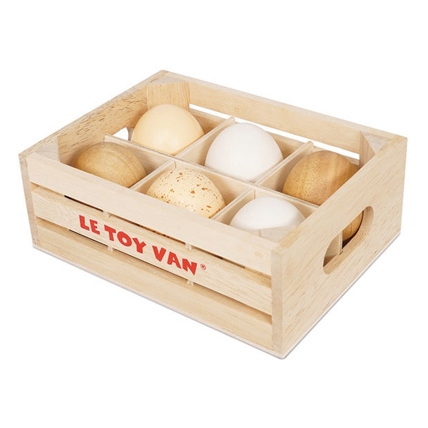 Kratje houten eieren, Le Toy Van