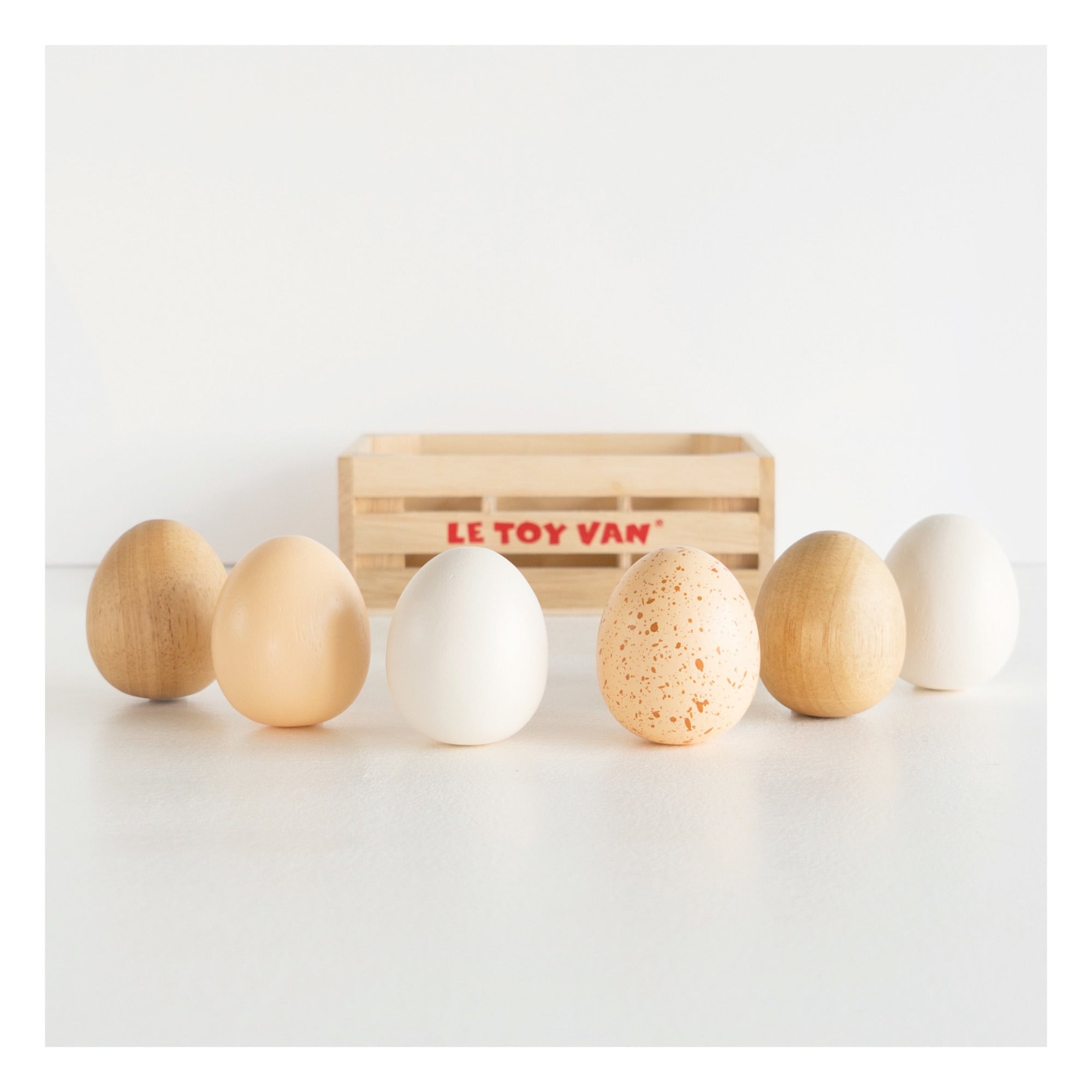 Kratje houten eieren, Le Toy Van