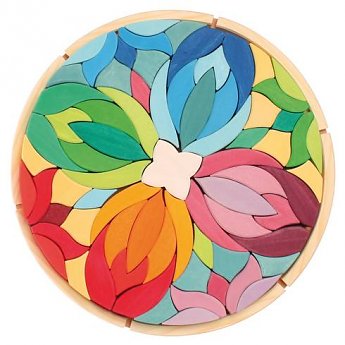 Grote blokkenpuzzel Mandala Lara