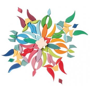 Grote blokkenpuzzel Mandala Lara
