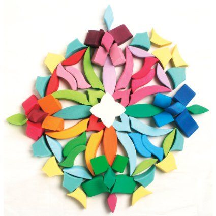 Grote blokkenpuzzel Mandala Lara