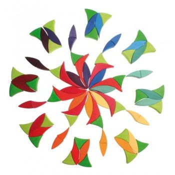 Grote blokkenpuzzel Mandala Lara