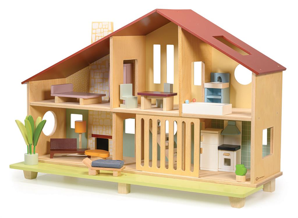 Cedar Chalet Met Meubels, Mentari