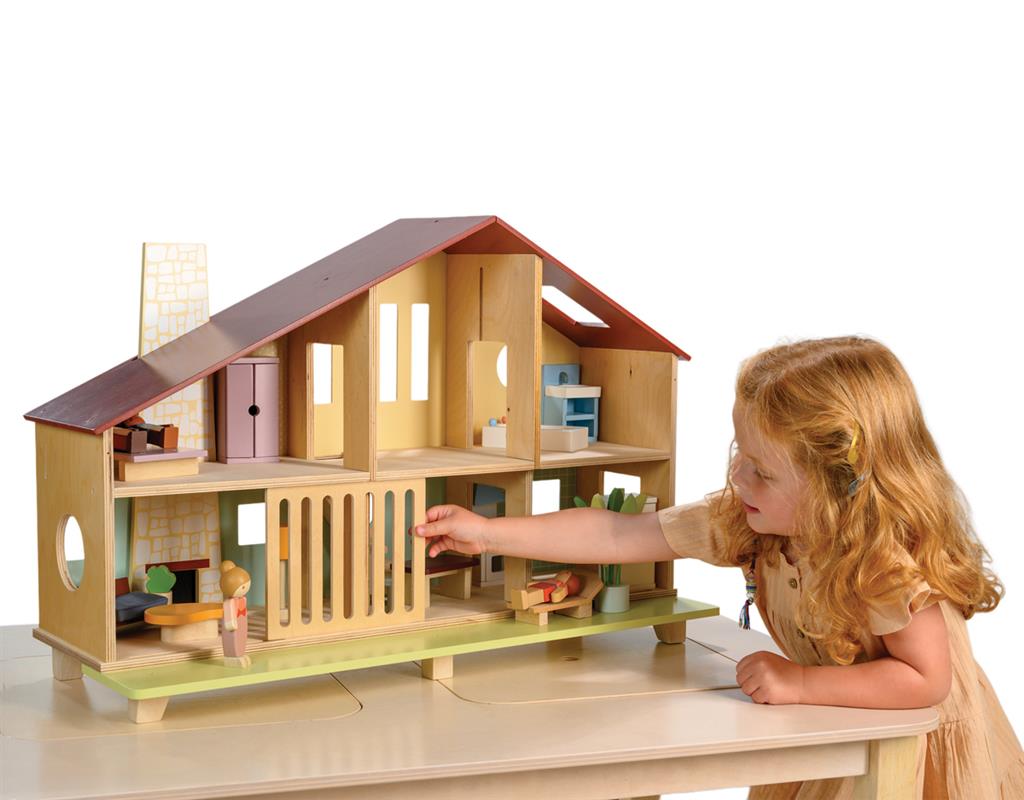Cedar Chalet Met Meubels, Mentari