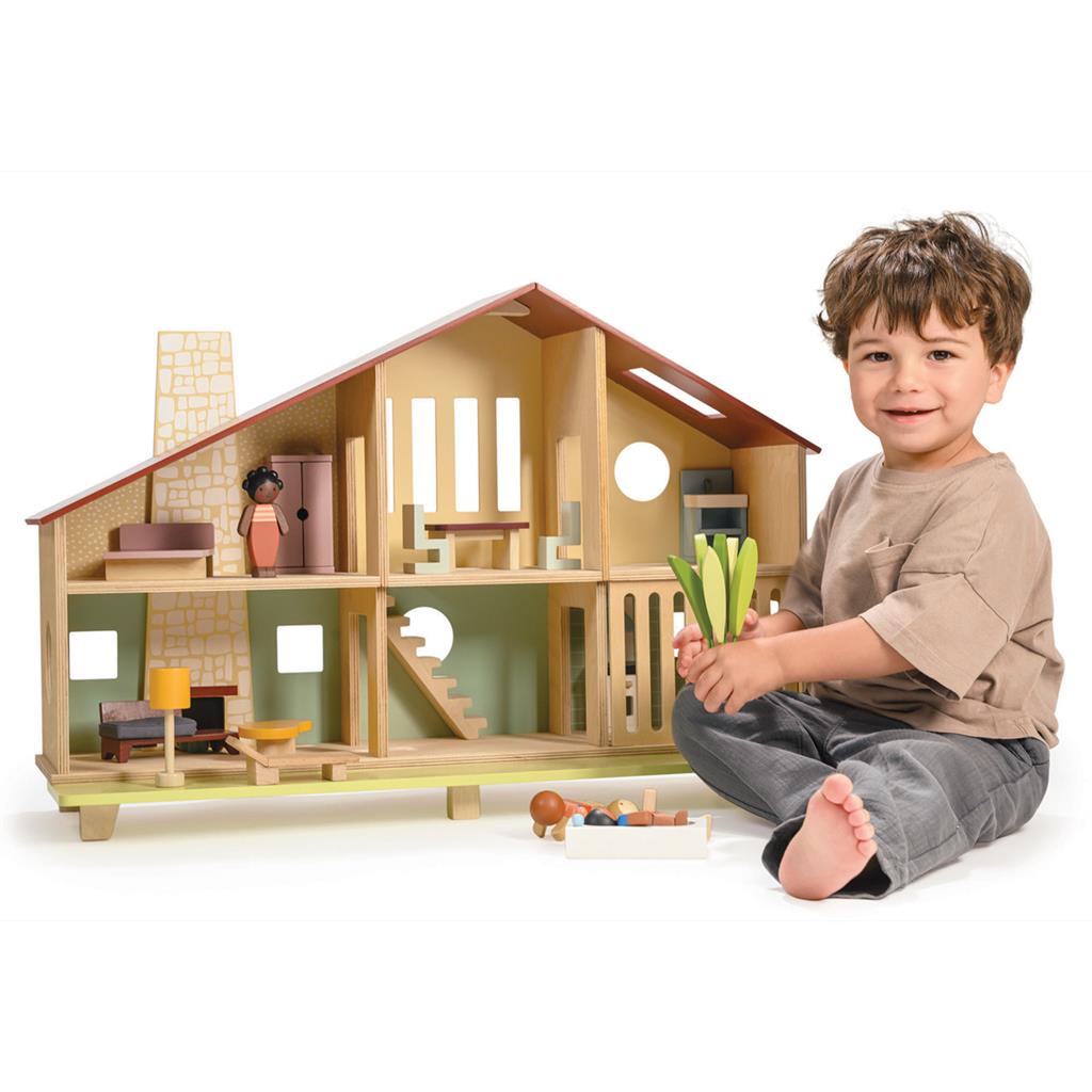 Cedar Chalet Met Meubels, Mentari
