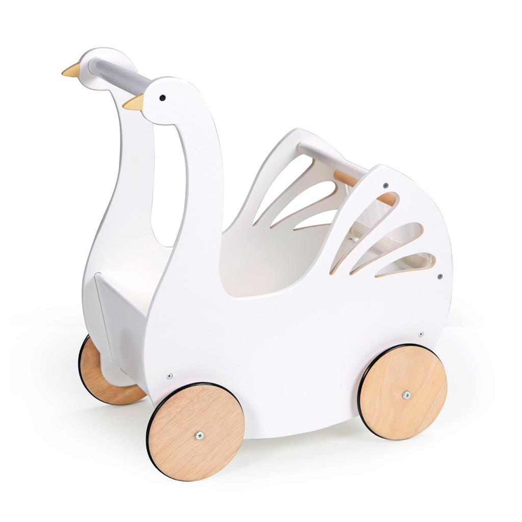 Poppenwagen - Sweet Swan, Tender Leaf
