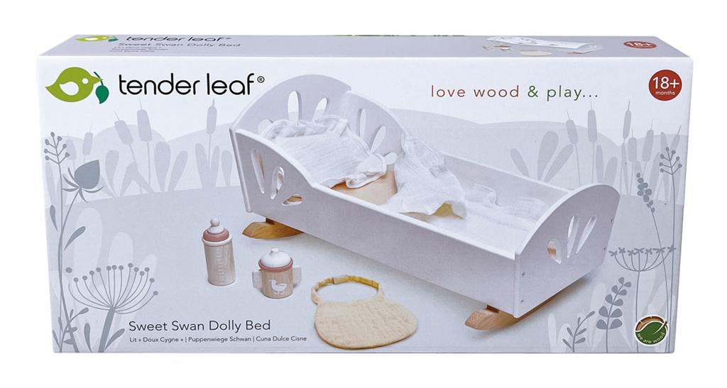 Poppenbed - Sweet Swan, Tender Leaf