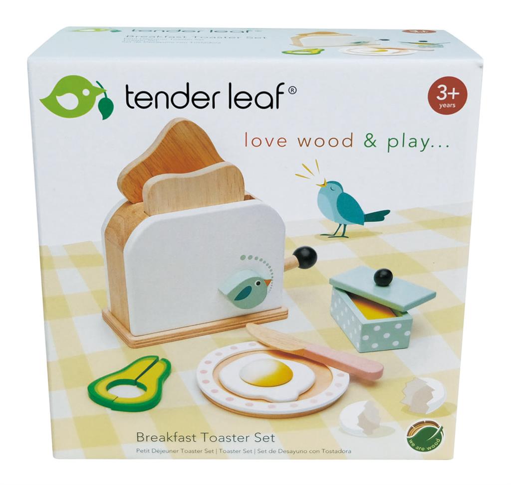 Ontbijt Toaster Set, Tender Leaf