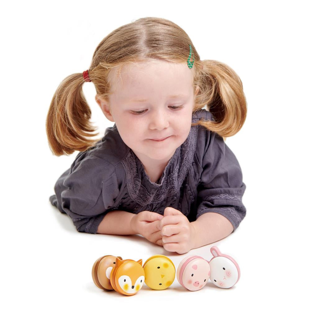 Macarons dieren, Tender Leaf Toys