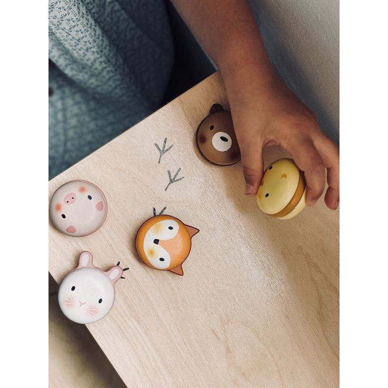 Macarons dieren, Tender Leaf Toys