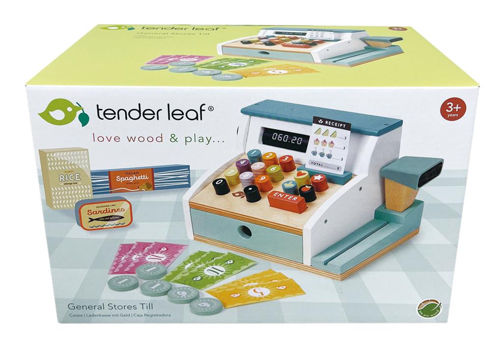 Kassa Met Scanner, Tender Leaf
