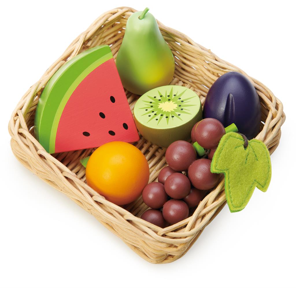Mandje Met Fruit, Tender Leaf