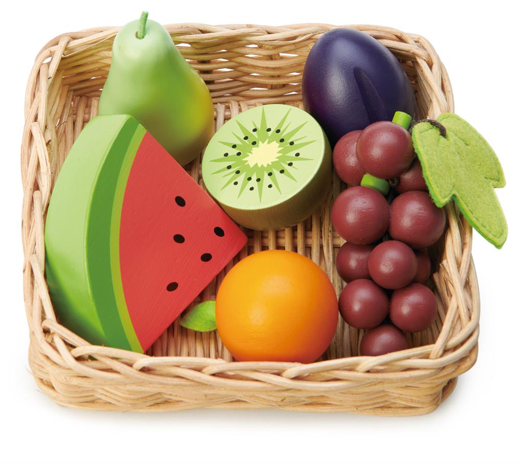 Mandje Met Fruit, Tender Leaf