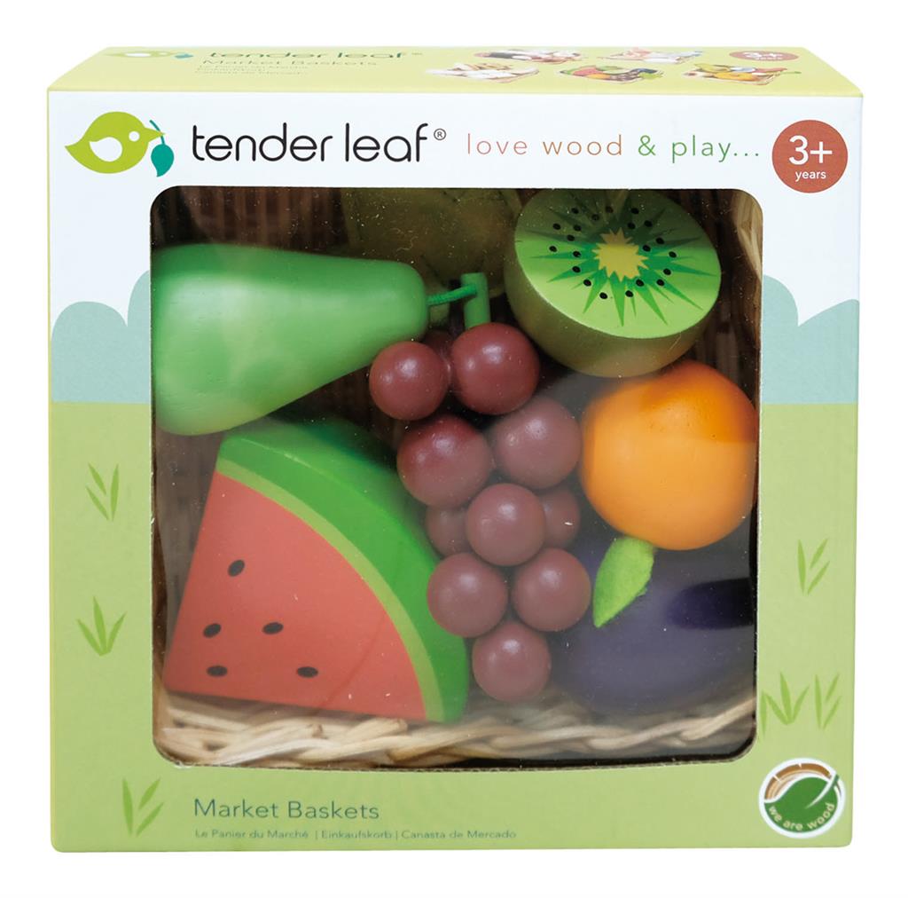 Mandje Met Fruit, Tender Leaf