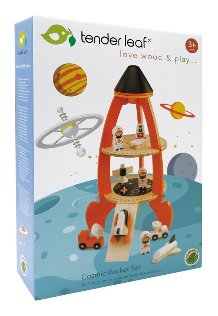 Cosmic Rocket Set, Tender Leaf