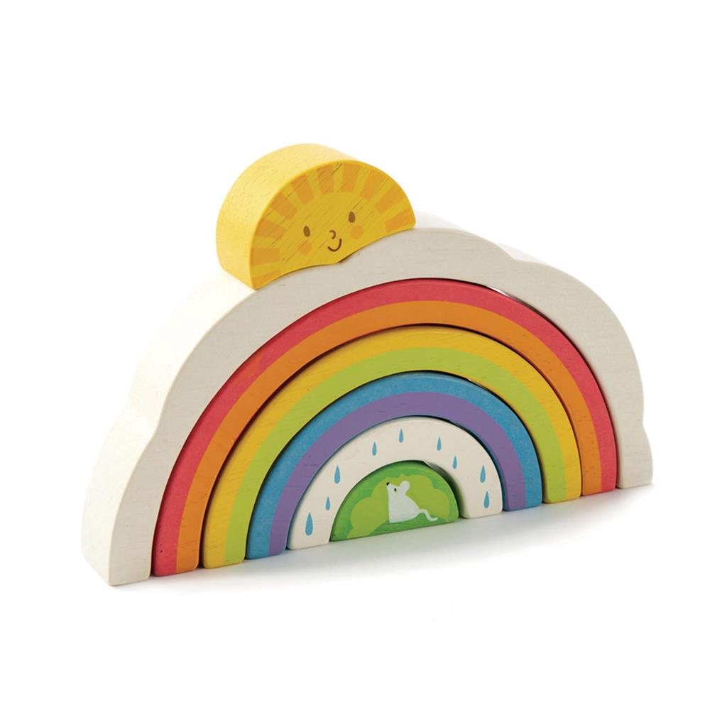 Puzzel Regenboogtunnel, Tender Leaf