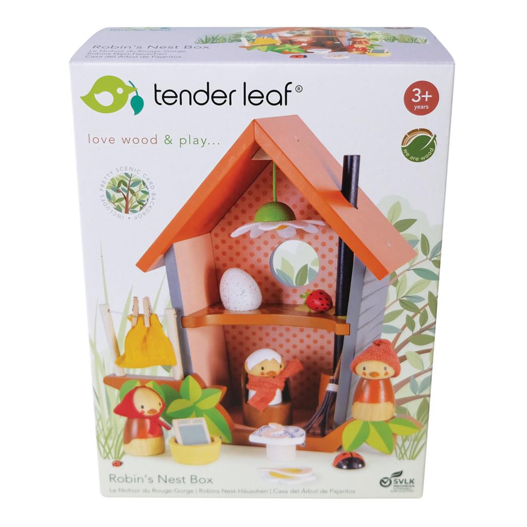 Roodborstje Nestkast, Tender Leaf