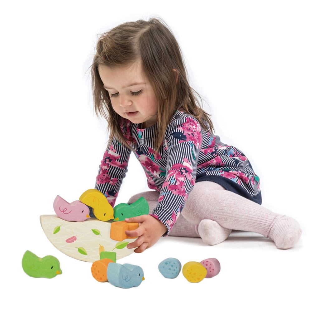 Balancerende Babyvogels, Tender Leaf