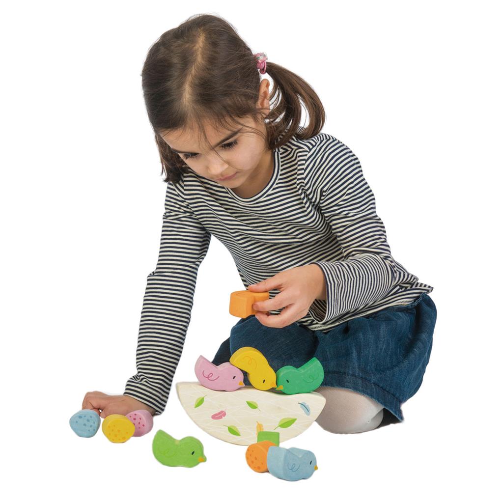 Balancerende Babyvogels, Tender Leaf