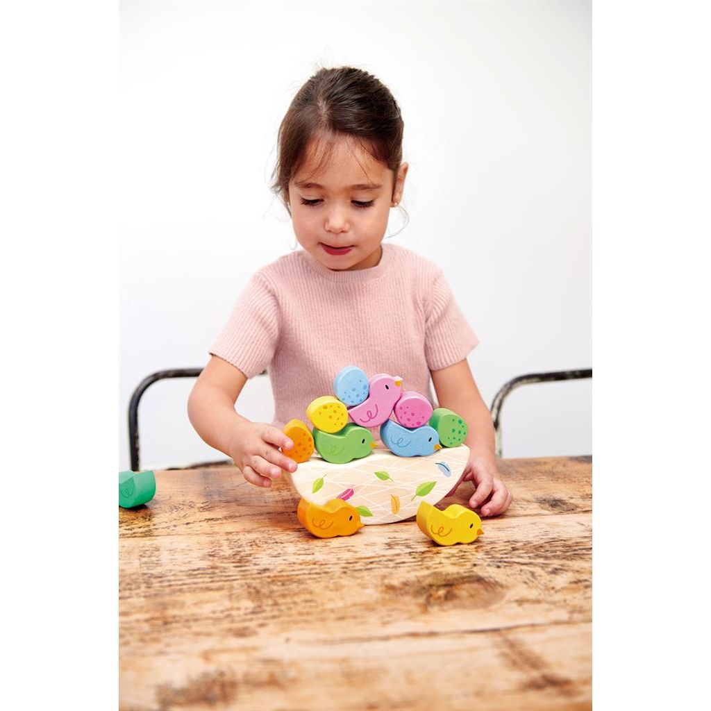 Balancerende Babyvogels, Tender Leaf