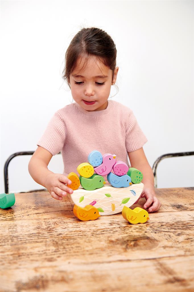 Balancerende Babyvogels, Tender Leaf