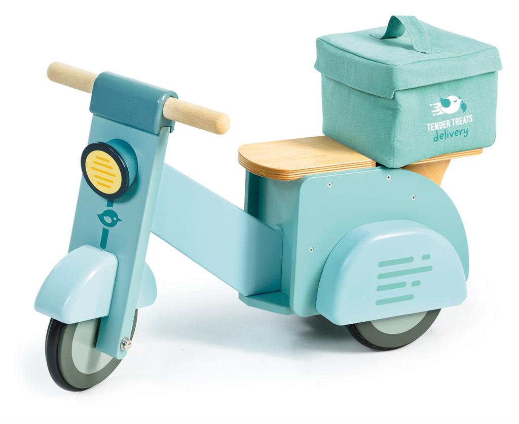 Ride-On Delivery Scooter, Tender Leaf
