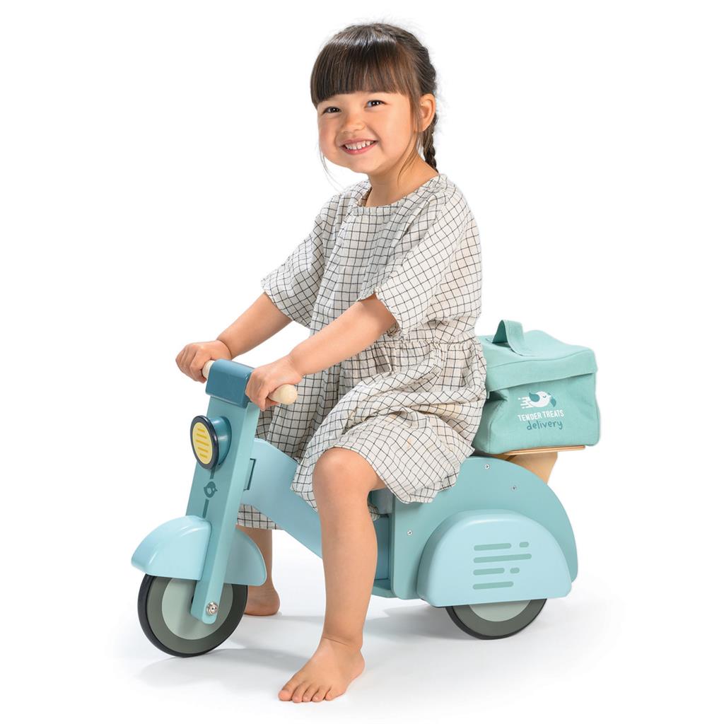 Ride-On Delivery Scooter, Tender Leaf
