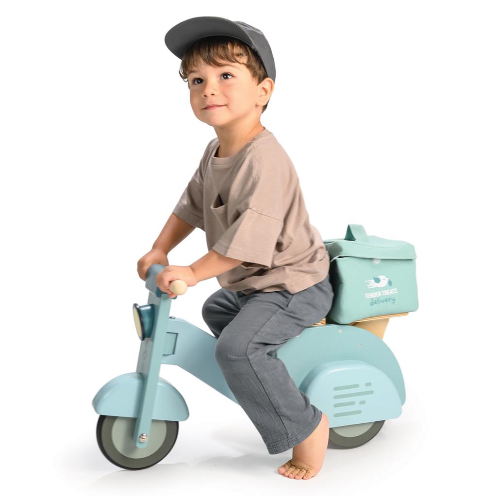 Ride-On Delivery Scooter, Tender Leaf