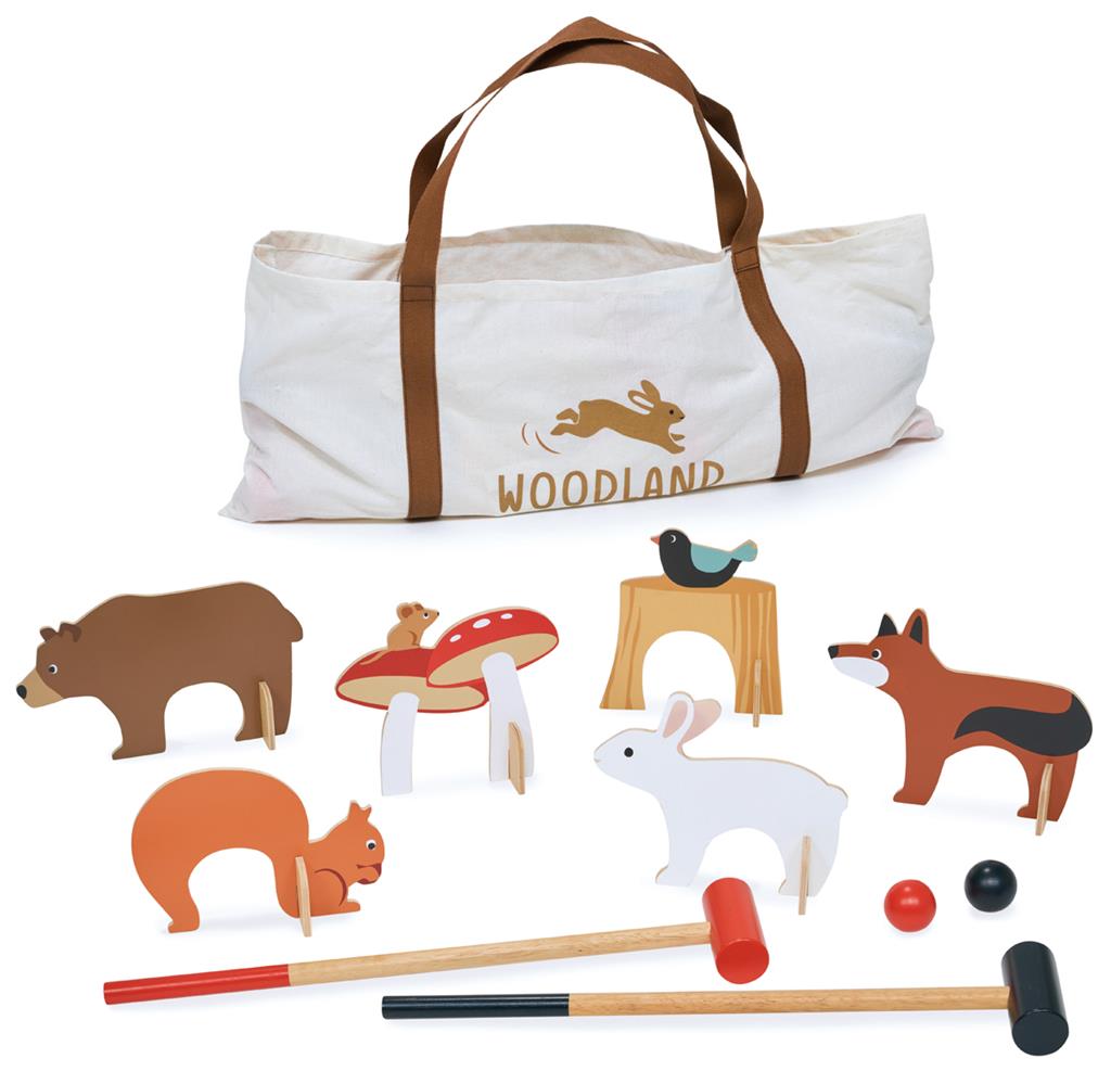 Croquet Set Woud, Tender Leaf