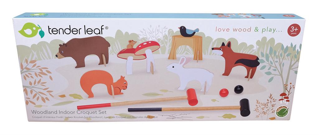 Croquet Set Woud, Tender Leaf