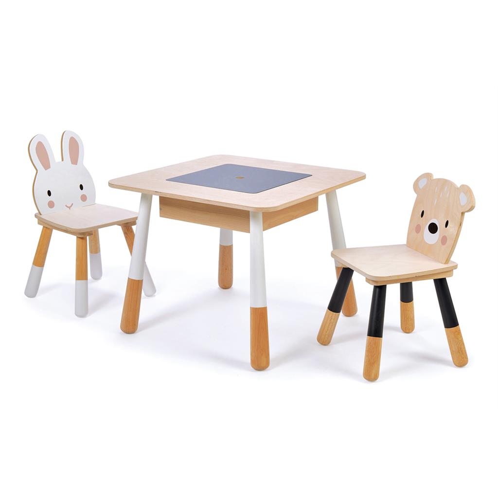 Set Tafel En Stoelen Woud, Tender Leaf