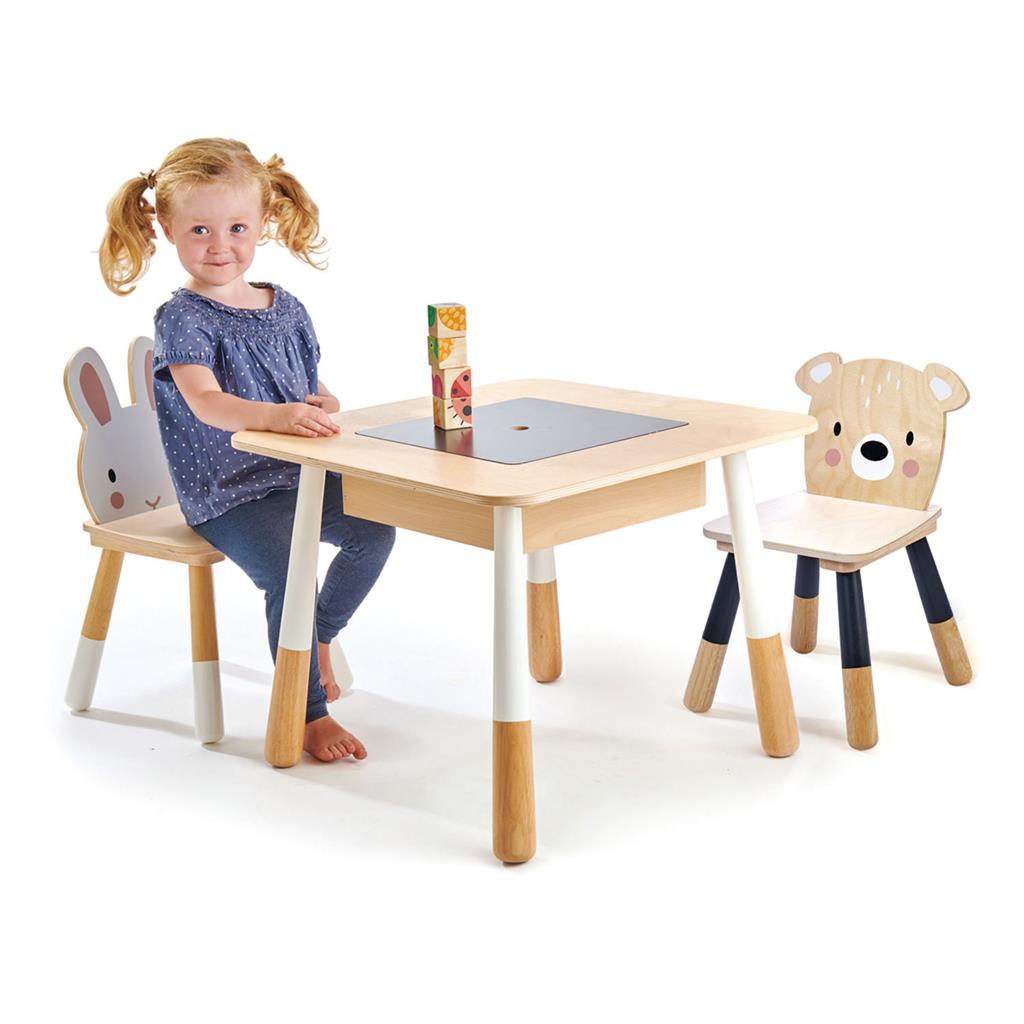 Set Tafel En Stoelen Woud, Tender Leaf