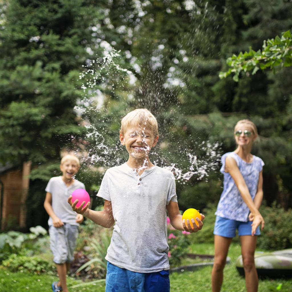 Water Splashers - 6 Waterbommen, Pustefix
