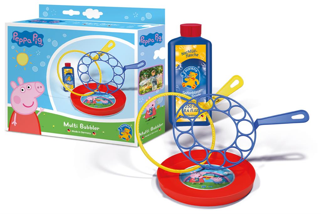 Multibubbler Peppa Pig, Pustefix