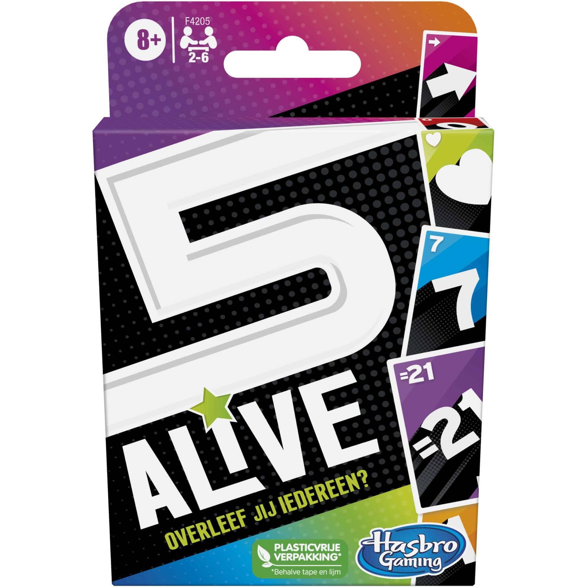 5 Alive Kaartspel, Hasbro