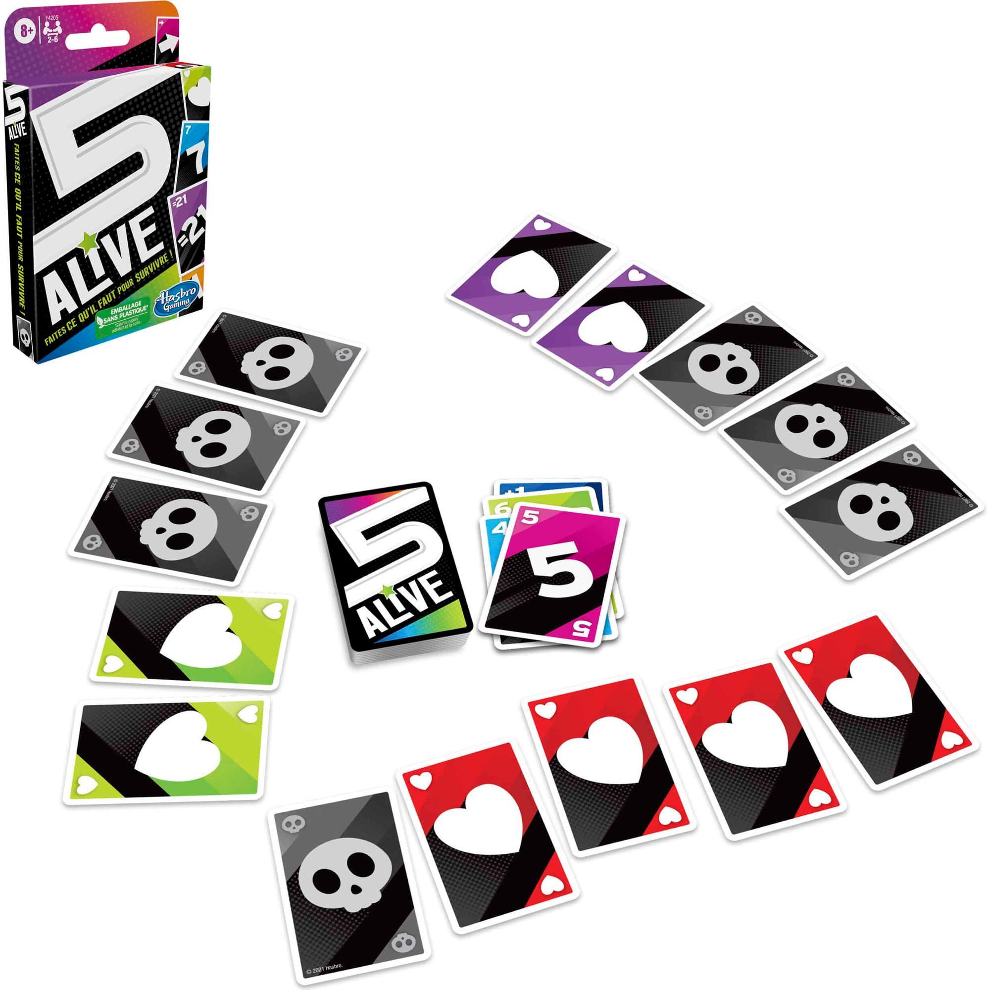 5 Alive Kaartspel, Hasbro
