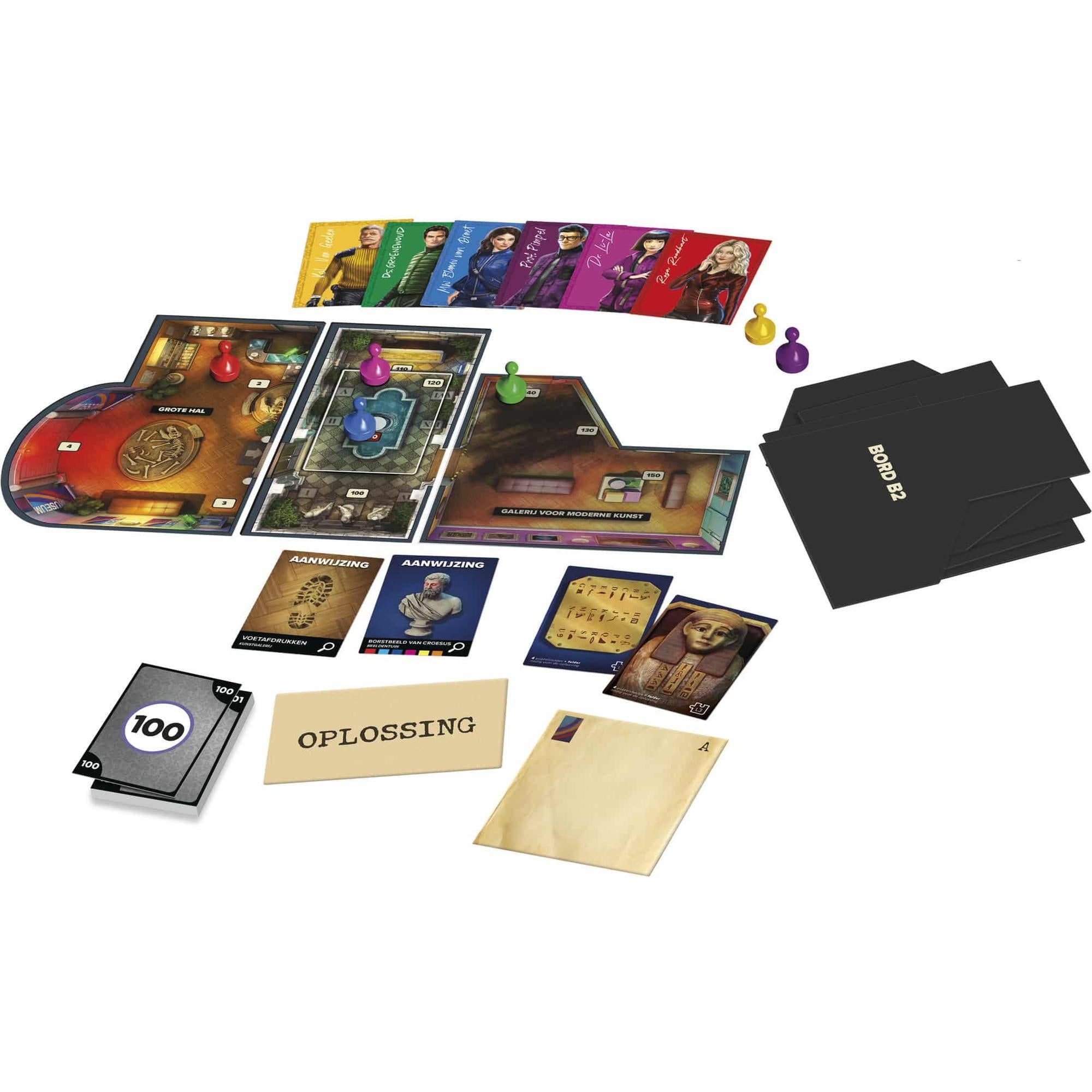 Cluedo - Escape De Museumroof, Hasbro
