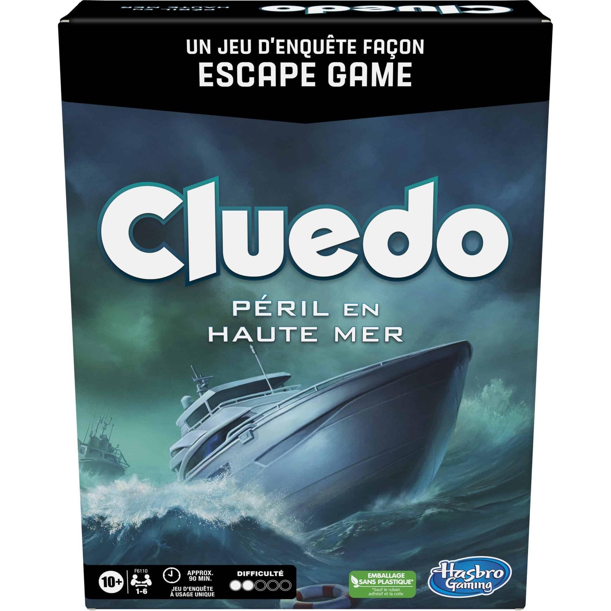 Cluedo Escape Sabotage op Zee, Hasbro